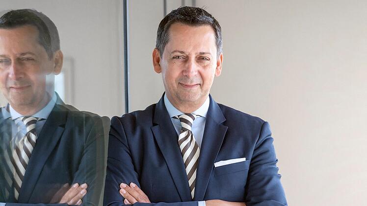 Dr. Klaus Herrmann (54) ist seit März ärztlicher Direktor der drei DRV-Kliniken Rhön, Saale und Marbachtal.