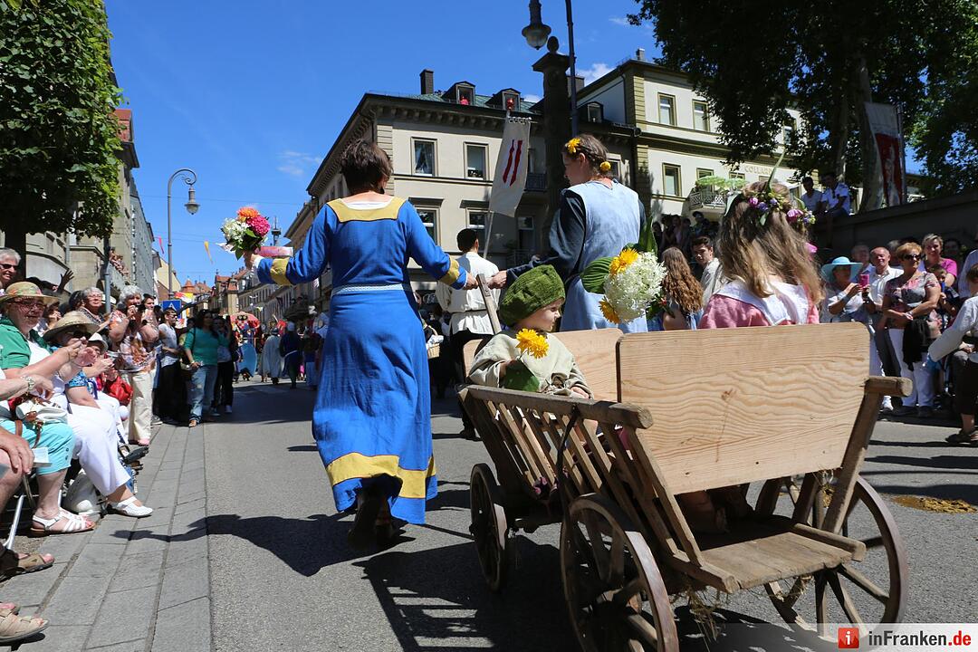 Rakoczyfest in Bad Kissingen mit Umzug; Foto: Barbara Herbst