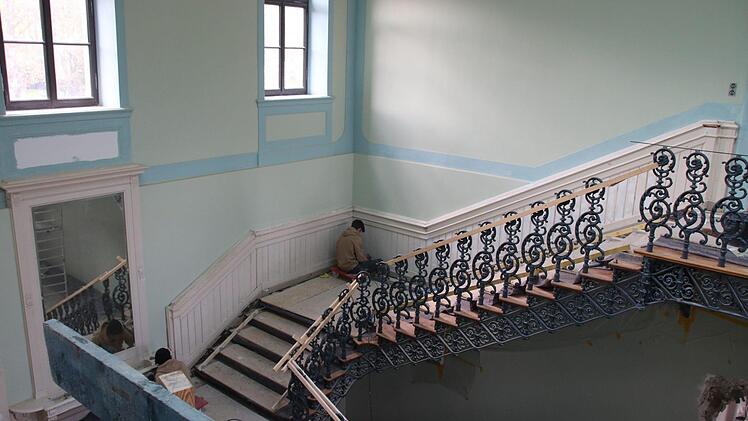 Eindrücke von der Baustelle Luitpoldbad. Foto: Ralf Ruppert