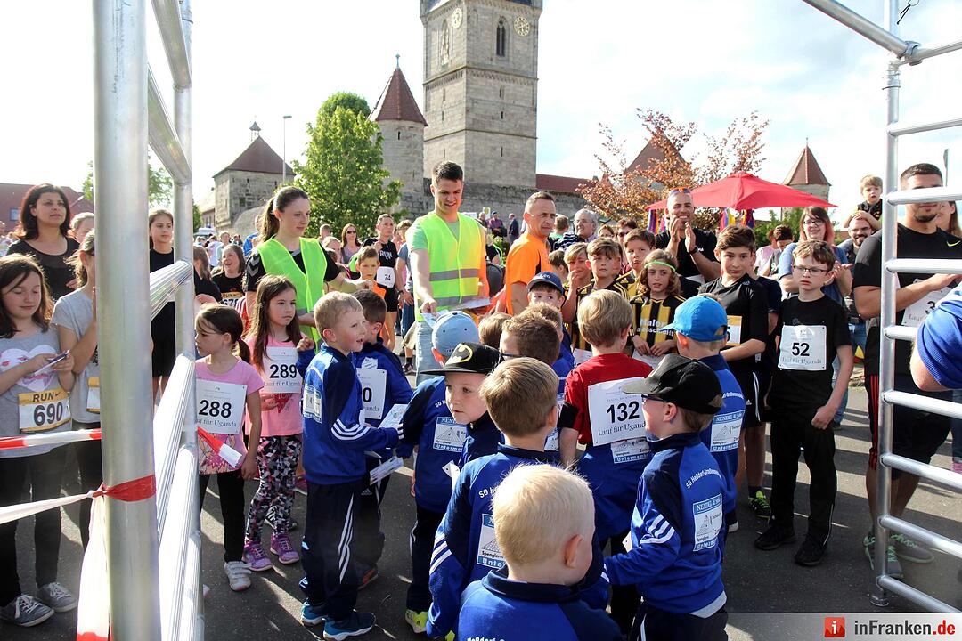 Benefizlauf "Lauf für Uganda" in Hannberg
