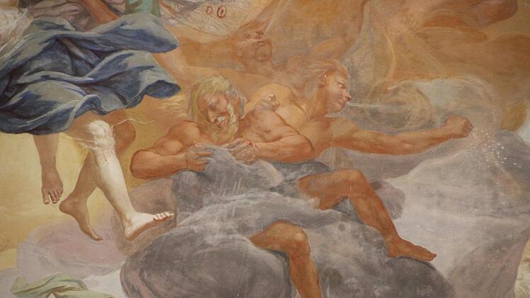 Wer reibt denn da an Wolken und wer schickt kalten Atem in die Welt?