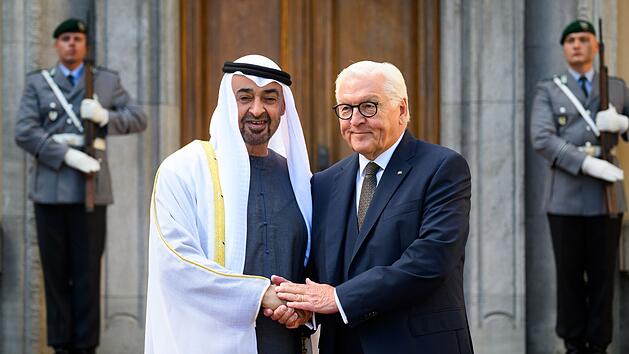 Pr&auml;sident der Vereinigten Arabischen Emirate in Berlin