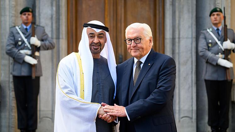 Pr&auml;sident der Vereinigten Arabischen Emirate in Berlin