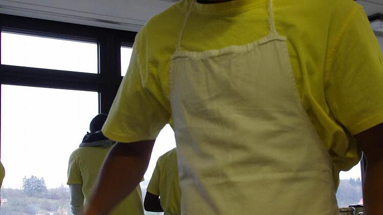 Unterricht für die unbegleiteten Jugendlichen. Foto: Marco Meißner