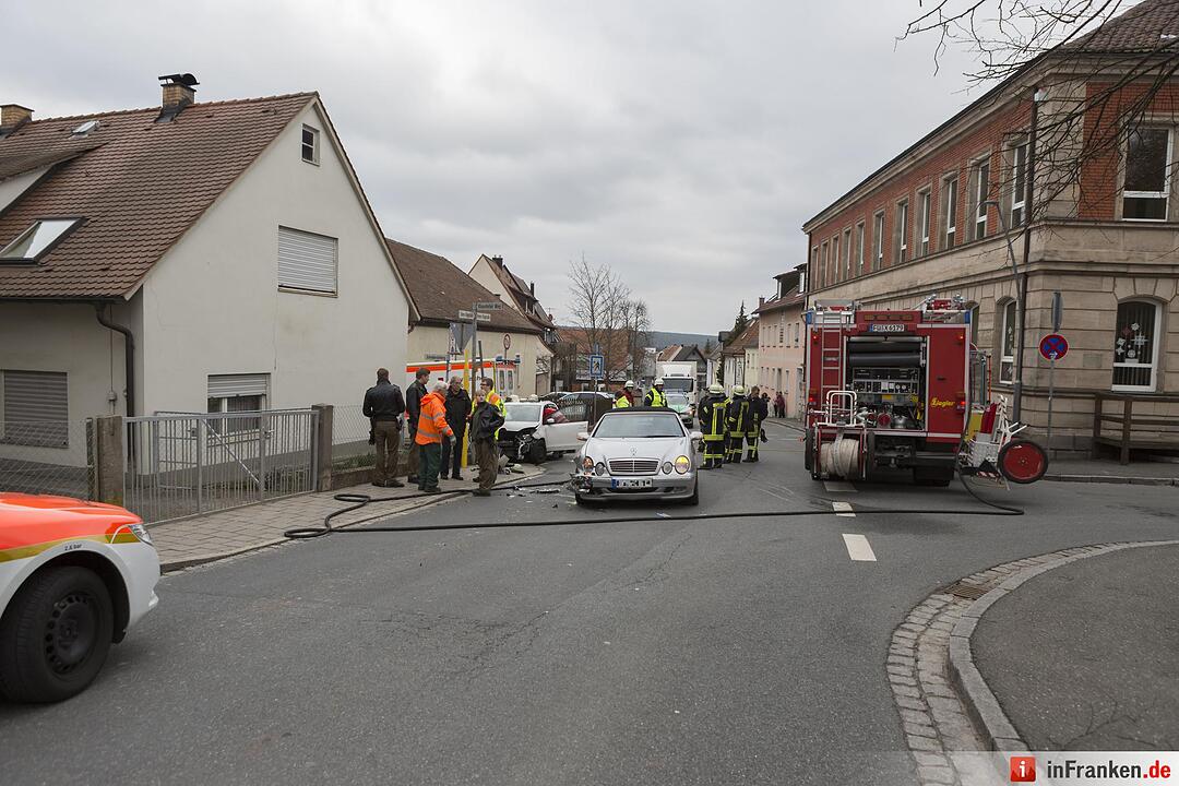 Frau bei Unfall in Langenzenn schwer verletzt