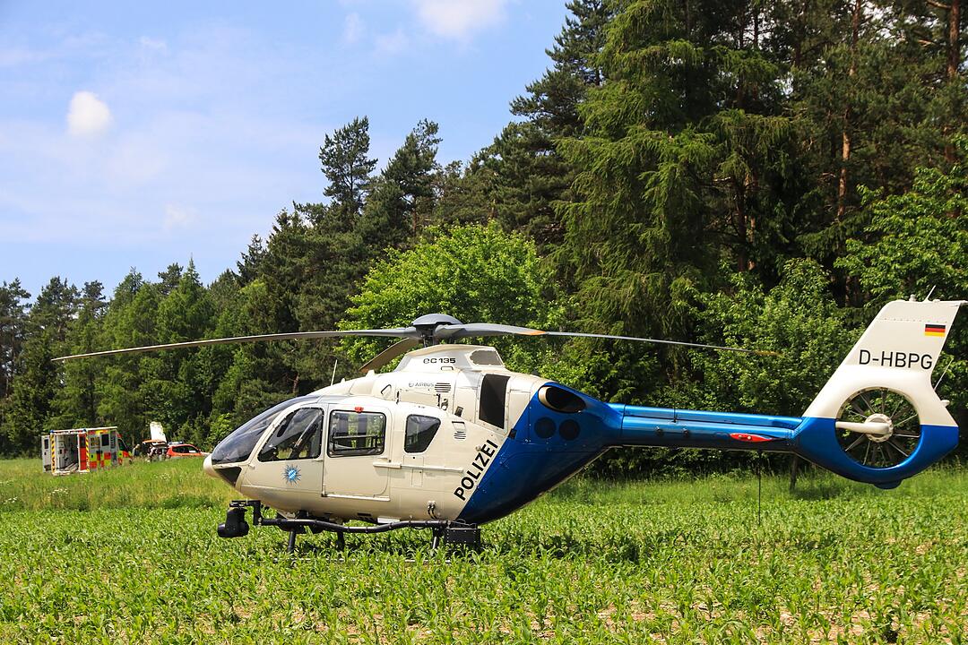 Segelflugzeug in der Fränkischen Schweiz abgestürzt