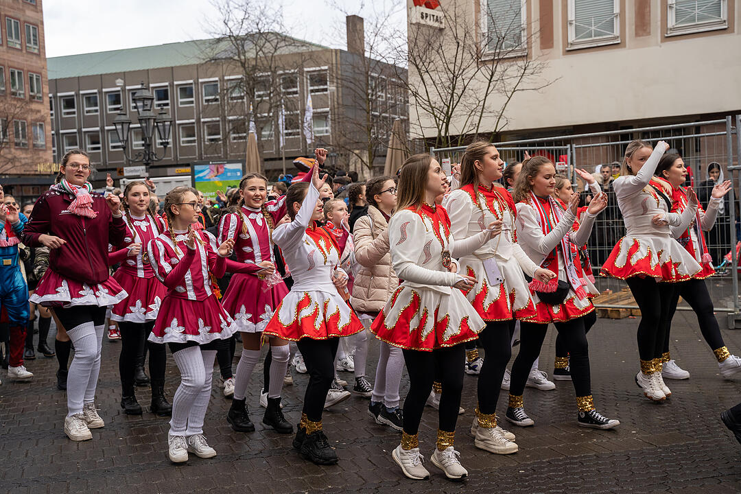 Der traditionelle Umzug zog ca. 70.000 Faschingsfreunde an.