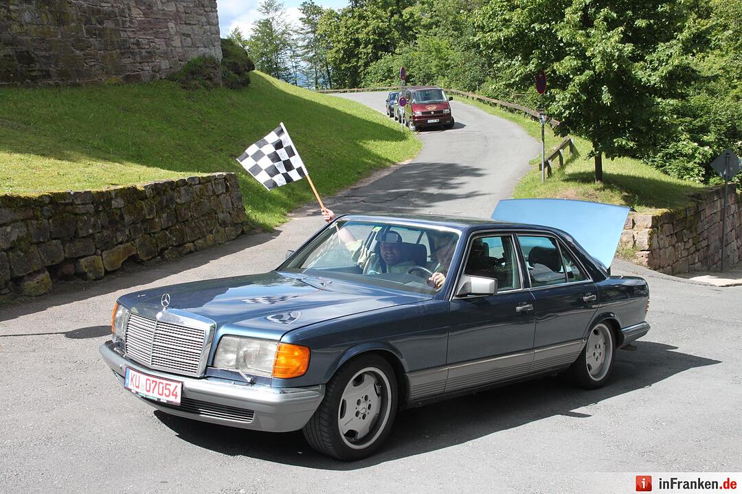 Oldtimertreffen auf der Kulmbacher Plassenburg