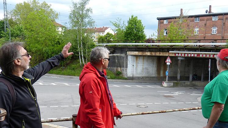 Fahrradtour zum Bahnausbau in Bamberg am 10. Mai 2019. Foto: Julian Megerle