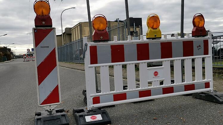 Baustelle, Absperrung, Sperrung, Bauarbeiten