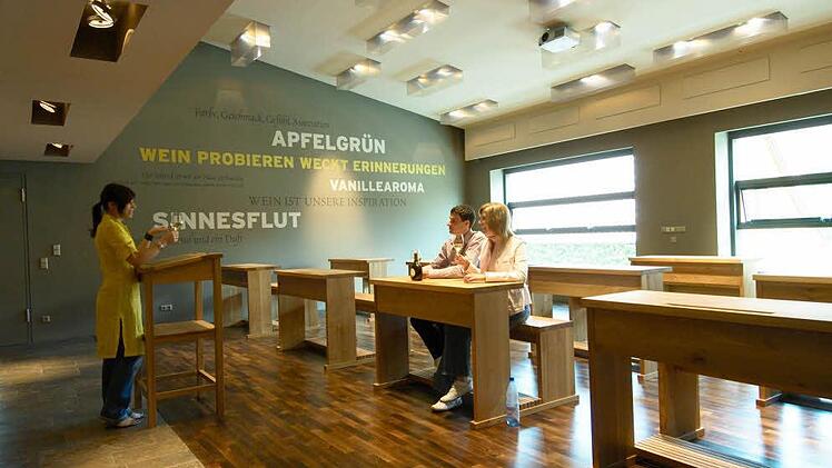 Weinreich Sommerach, Weinschule. Fotos: Winzerkeller Sommerach eG