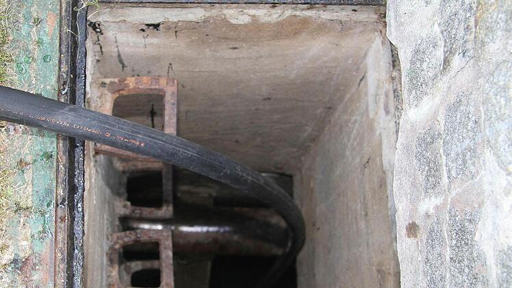 Um ein Haar wäre dieser Schacht Arno Herold aus Marktschorgast zum Verhängnis geworden.