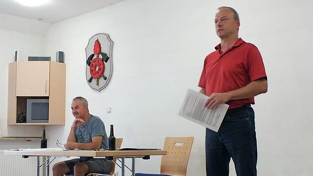 Herbert Erhardt stellte die &Uuml;berlegungen zum Jubil&auml;um vor. Foto: Welker