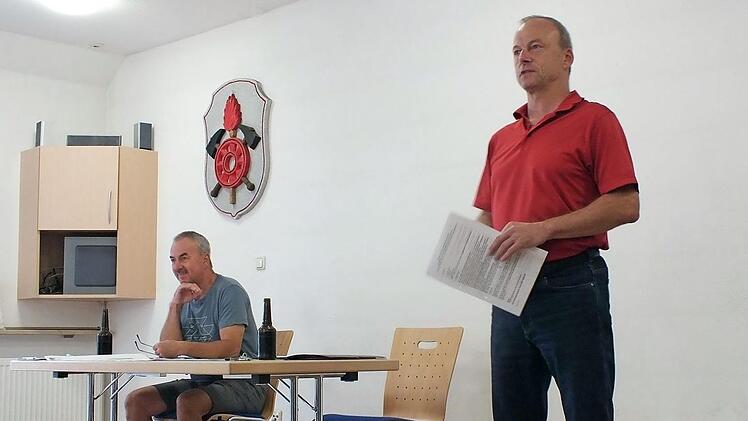 Herbert Erhardt stellte die &Uuml;berlegungen zum Jubil&auml;um vor. Foto: Welker