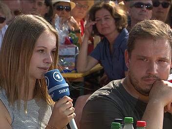 Mit ihren Worten r&uuml;hrte Zuschauerin Lara ihre Familie und die Zuschauer zu Tr&auml;nen.