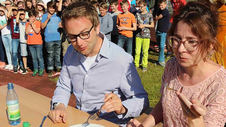 Eindrücke vom Abi-Scherz. Foto: Isabel Dill