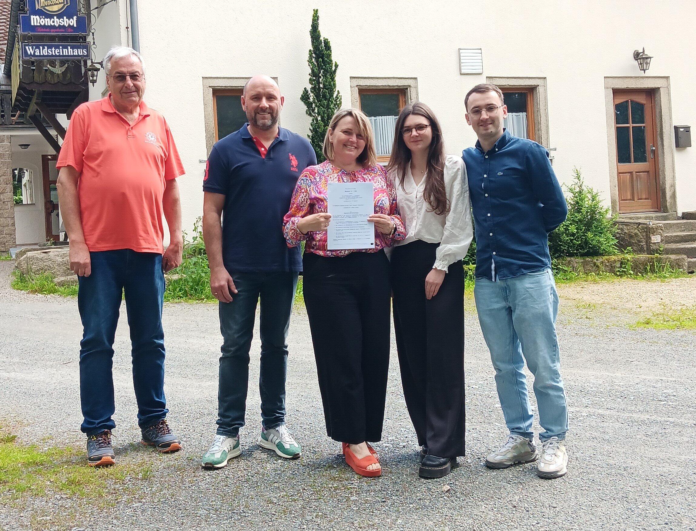 Zell: Waldsteinhaus hat neue Pächter - Wiedereröffnung in wenigen Wochen