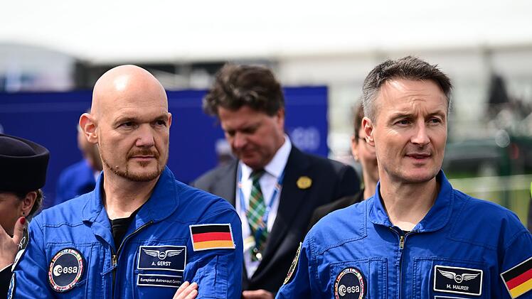 Astronauten Gerst und Maurer