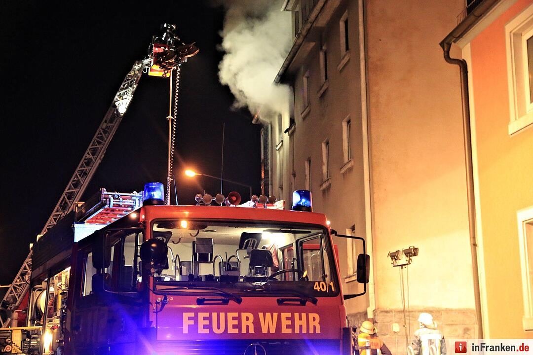 Feuer in Wohnung eines Mehrfamilienhauses in Küps