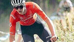 Elias H&uuml;ckmann belegte beim UCI-Juniorenrennen in Davos in einem starken Feld den 5. Platz.@staronphoto