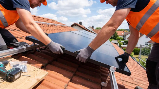 Solarmodule aufs Dach: