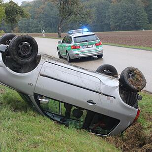 Verkehrsunfall im Landkreis Coburg