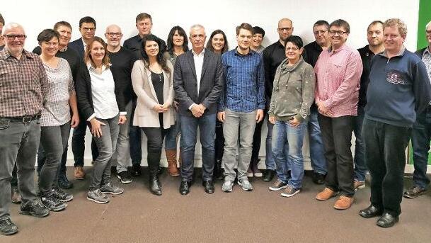 Die Bewerber der Unabh&auml;ngigen B&uuml;rger  Foto: pr