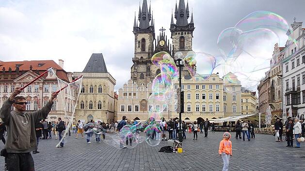 In Prag gibt es auch für Kinder viel zu entdecken.