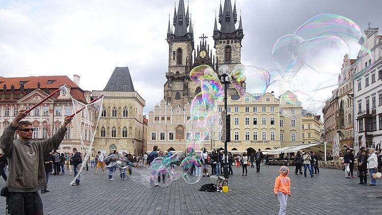 In Prag gibt es auch für Kinder viel zu entdecken.