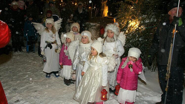 Dorfadvent in Oberngrub.  Foto: Joseph Beck