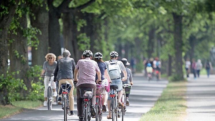 Der komplette Landkreis Kronach wurde in das Radwegekonzept aufgenommen. Wege und Schilderstandorte sind digital erfasst.  Foto: Friso Gentsch/dpa