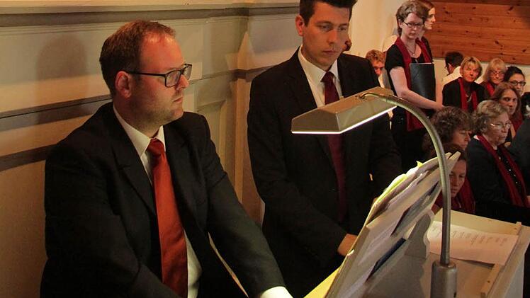 Ein einzigartiges Konzert präsentierte Christian Büttner in der Kirche Mariä Heimsuchung.