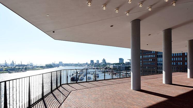 Elbphilharmonie bietet faszinierenden Ausblicke auf Hamburg