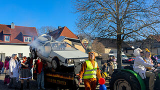 Fasching in Sand am Main!