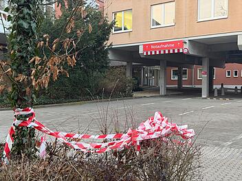 Zwischenfall in Erlanger Notaufnahme - Polizei gibt Schuss auf Angreifer ab