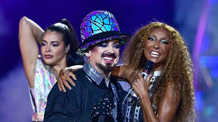 Nicht einmal Boy George kann Senhit f&uuml;r San Marino ins Finale verhelfen.