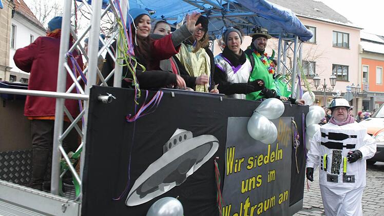 Die Fosänachter heuer bei ihrem vorerst letzten Faschingszug