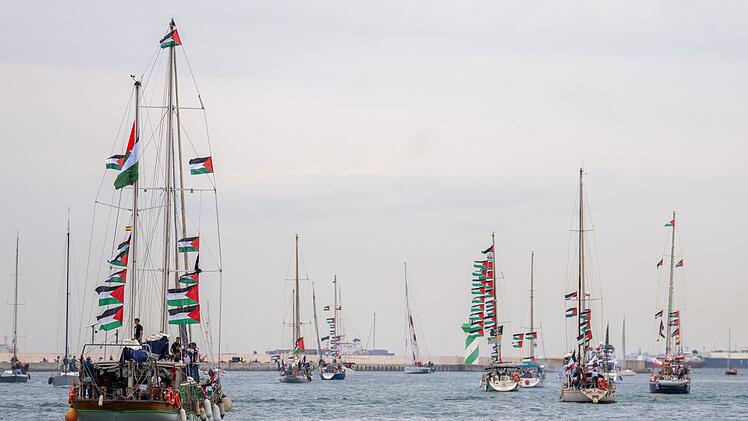 Nahostkonflikt - Gaza-Flotte in Barcelona