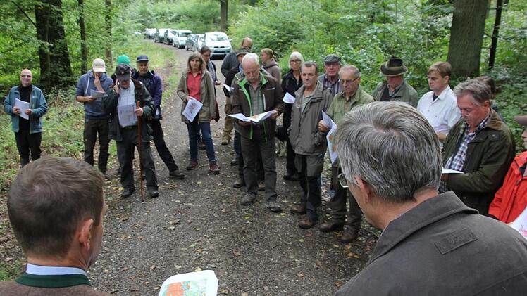 Experten aus ganz Bayern waren nach Reckendorf und zur Schlussbesprechung in Höfen gekommen.Foto: Ralf Kestel