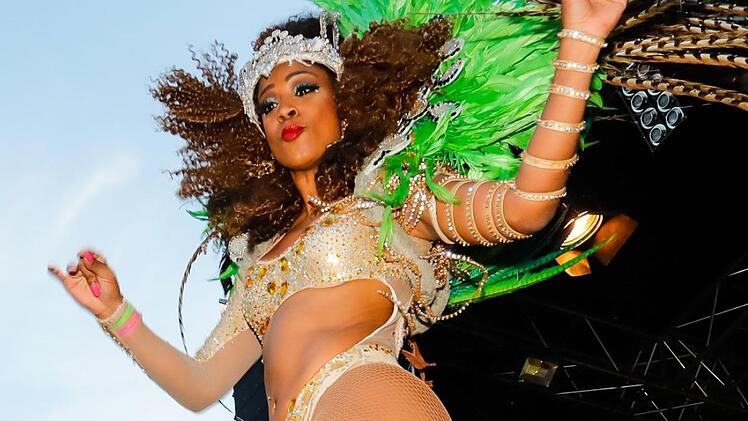 Impressionen von der Eröffnung des 27. Samba-Festivals.Foto: Matthias Hoch