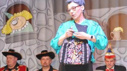 Silke Mattes rechnete mit der Männerwelt ab. Foto: Heike Schülein