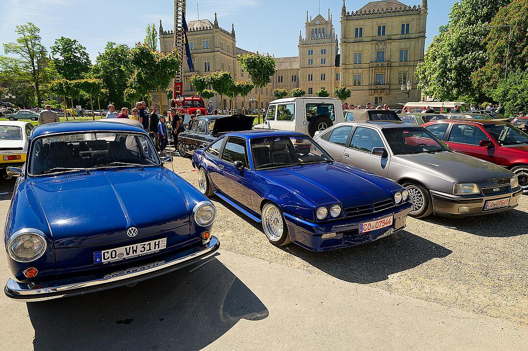 Es herrschte großer Andrang auf dem Schlossplatz.