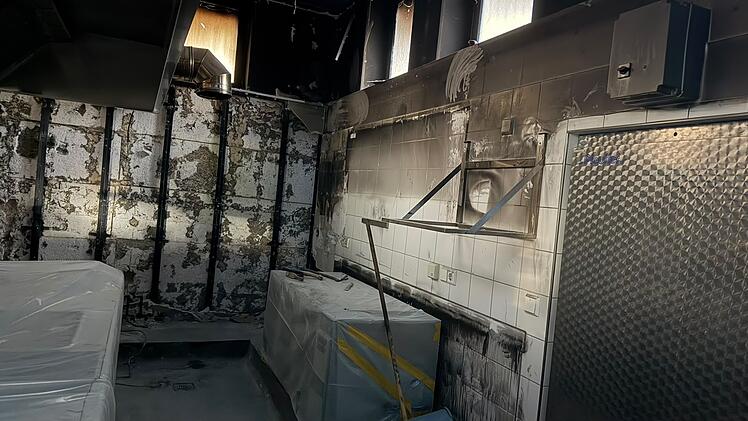 Renovierungsarbeiten im Alst&auml;dter Schie&szlig;haus in Erlangen  laufen