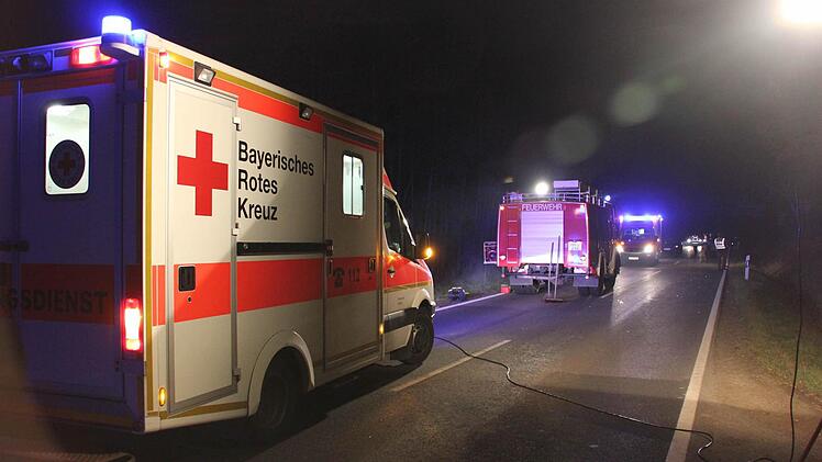Im Einsatz waren neben den Feuerwehren zwei BRK-Teams.