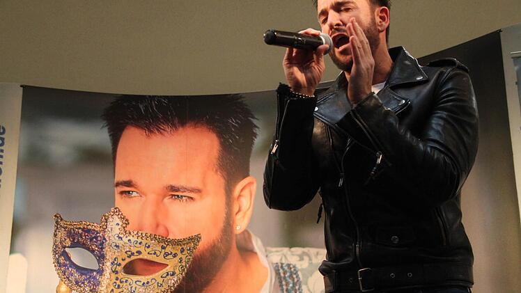 Michael Wendler bei seinem Auftritt im Fritz. Foto: Jürgen Gärtner