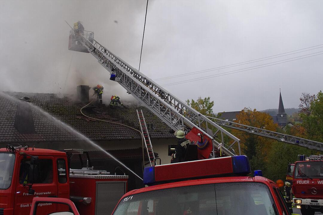Brand in ehemaliger Disco in Windheim