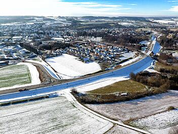 Die Stadtsteinacher Umgehung nimmt langsam Kontur an. Foto: privat