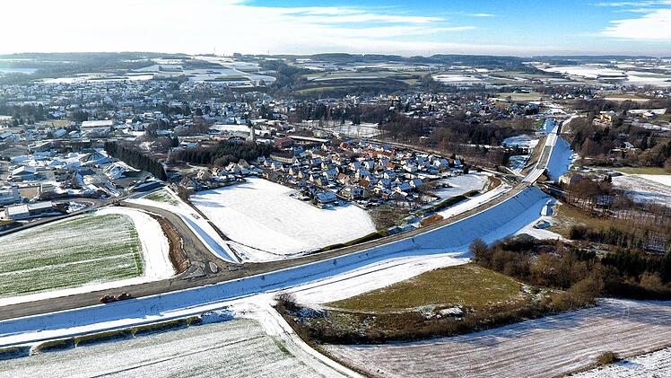Die Stadtsteinacher Umgehung nimmt langsam Kontur an. Foto: privat