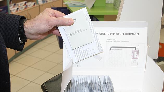 Sars-Cov2-Antigen-Tests stehen den Apotheken in ausreichender Weise zur Verfügung. Am Donnerstag startet die Sternapotheke mit Schnelltests, ab nächsten Dienstag auch die Apotheke im "Fritz". Foto: Sonny Adam