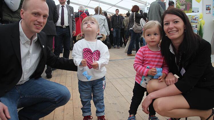 Groß und Klein amüsierten sich bei der Rennsteigmesse.